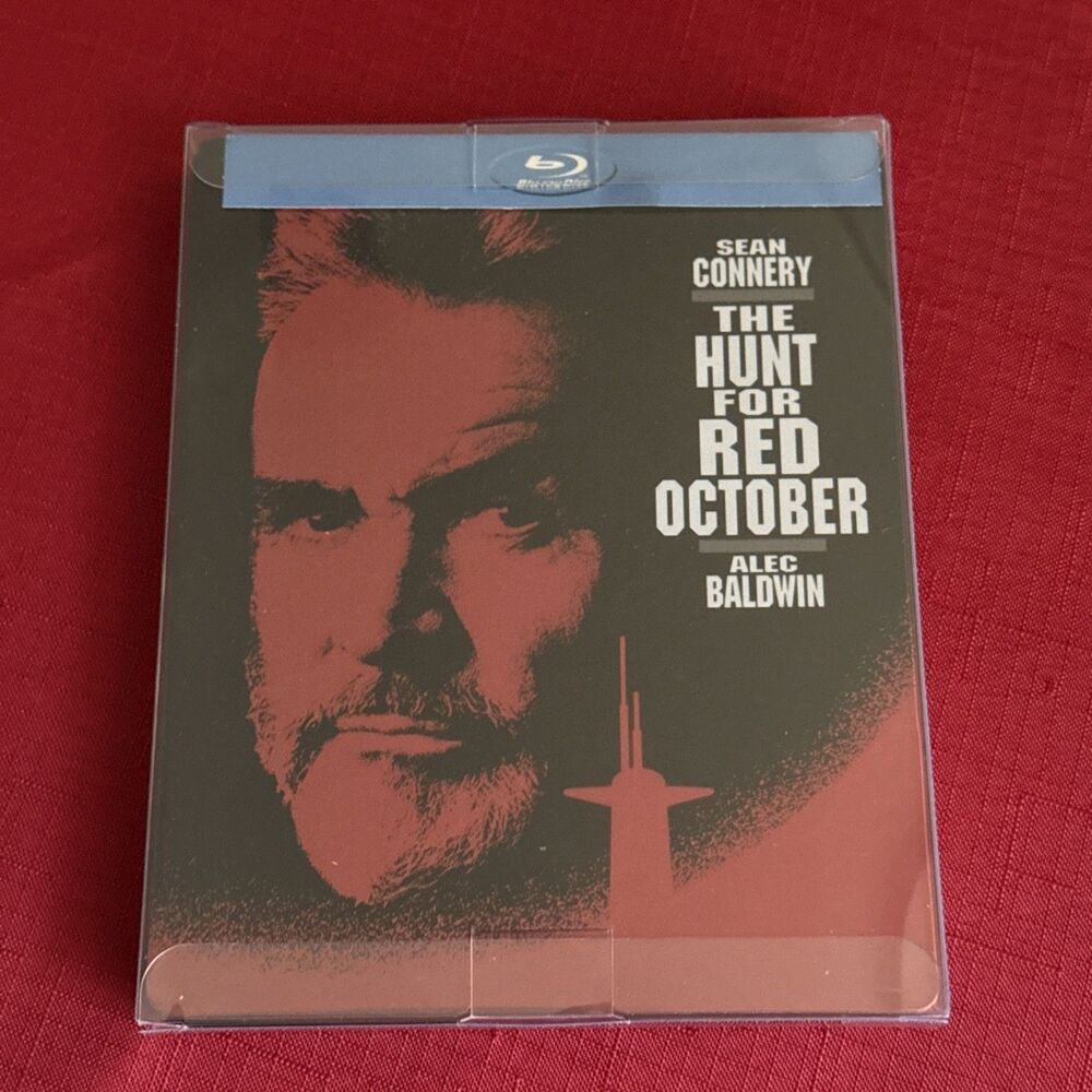 The Hunt for Red October Steelbook (Blu-ray) NEW & Sealed - Sean Connery
